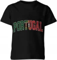 Portugal Flaga Portugalii Football Fan Style Dziecięca koszulka 