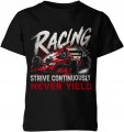 Racing Strive Continuously And Never Yield Dziecięca koszulka 
