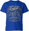 Custom Motorcycles chopper biker motocykl oldschool Dziecięca koszulka 