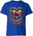 Szalony potwór creepy clown straszna bestia Dziecięca koszulka 