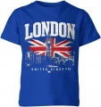London Big Ben flaga Wielkiej Brytanii UK Dziecięca koszulka 