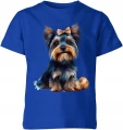 Yorkshire Terrier York Piesek Słodki Pupilek Dziecięca koszulka 