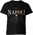 Napoli Italia Włochy Neapol Flaga Dziecięca koszulka 