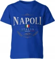 Napoli Italia Włochy Neapol Flaga Dziecięca koszulka 