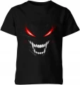 Demoniczne Oczy horror potwór red eyes halloween Dziecięca koszulka 
