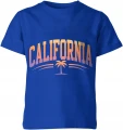 California palm sunset west coast summer beach Dziecięca koszulka 