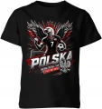 Polska Piłka Nożna Orzeł Reprezentacja Narodowa Futbol Dziecięca koszulka 