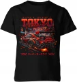 Tokyo Underground JDM sportowy samochód speed Dziecięca koszulka 
