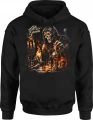 Grim reaper chess game life is a game Męska bluza z kapturem 