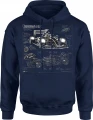 Formula 1 Wyścigówka Motorsport Grand Prix Racing Męska bluza z kapturem 