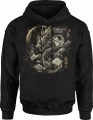 Smok Japoński Dragon Spirit Azjatycka Legenda Męska bluza z kapturem 