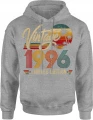 Vintage 1996 limited edition rocznik  legendarny styl Męska bluza z kapturem 