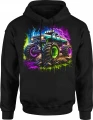 Monster Truck Off Road Terenówka 4x4 Męska bluza z kapturem 