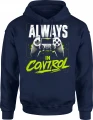 Always In Control Gracz Gaming Pad Konsola Męska bluza z kapturem 