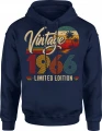 Vintage 1966 limited edition rocznik legendarny styl Męska bluza z kapturem 