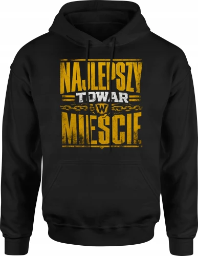 Najlepszy towar w mieście uliczny styl Męska bluza z kapturem 