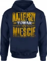 Najlepszy towar w mieście uliczny styl Męska bluza z kapturem 