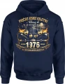 Pięćdziesięcioletni klasyk rocznik 1986 auto vintage motoryzacja oldschool Męska bluza z kapturem 