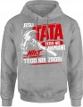 Jeśli Tata Tego Nie Naprawi młotek humor Męska bluza z kapturem 