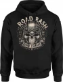 Motocyklowa Czaszka Kask Born To Ride Chopper Męska bluza z kapturem 