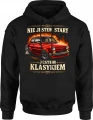 Maluch klasyk auto fiat oldschool Męska bluza z kapturem 