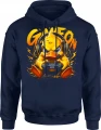 Gamer kaczka z padem gracz konsola gaming Męska bluza z kapturem 