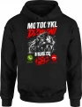 Motocykl dzwoni muszę iść biker speed Męska bluza z kapturem 