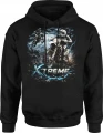 Extreme motocross motocykle dirt bike offroad Męska bluza z kapturem 