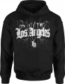 Los Angeles California street urban city Męska bluza z kapturem 