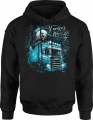 Trucker's Way of Life ciężarówka orzeł Męska bluza z kapturem 