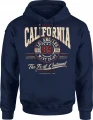 California Los Angeles West Coast 89 USA Męska bluza z kapturem 