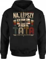 Najlepszy Tata Kaseta Best Dad Limited Edition Męska bluza z kapturem 