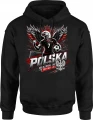 Polska Piłka Nożna Orzeł Reprezentacja Narodowa Futbol Męska bluza z kapturem 