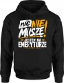 Emerytura odpoczynek relaks zabawny senior wolność Męska bluza z kapturem 