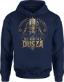 Słowiańska dusza wojownik legenda kultura słowian Męska bluza z kapturem 
