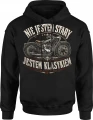 Nie Jestem Stary Jestem Klasykiem Motocykl Old School Męska bluza z kapturem 