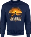 Wlezę wszędzie trekking wędrówki przygoda Męska bluza 