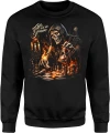 Grim reaper chess game life is a game Męska bluza 