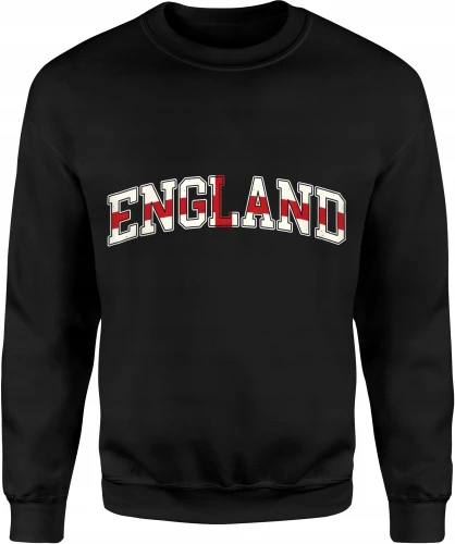 England flaga Anglii kibic football sportowy Męska bluza 
