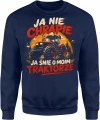 Ja Nie Chrapie Ja Śnię O Moim Traktorze Rolnik Męska bluza 