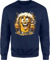 Kufel Piwa Emoji Wesoły Browar Złoty Trunek Męska bluza 