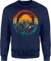 Słuchawki Muzyka Sunset Klubowy Klimat Męska bluza 
