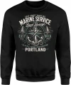 Kotwica żaglówki żeglarstwo marine service yacht Męska bluza 