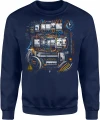 Elektryk Rozdzielnia Instalacja Elektryczna Napięcie Prąd Męska bluza 