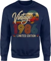Vintage 1986 limited edition rocznik  legendarny styl Męska bluza 