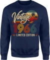 Vintage 1966 limited edition rocznik legendarny styl Męska bluza 