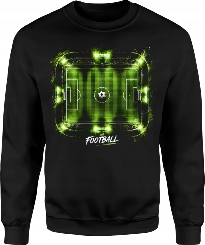Football stadion piłka nożna arena sportowa Męska bluza 