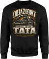 Tata legenda odjazdowy ojciec bohater motocykl Męska bluza 
