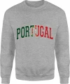 Portugal Flaga Portugalii Football Fan Style Męska bluza 