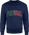 Portugal Flaga Portugalii Football Fan Style Męska bluza 